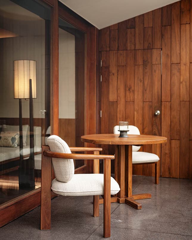 Kasara Suite terrace area